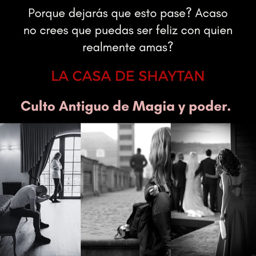 Trabajos De Alta Magia Negra Poderosa, Eficaz Y Segura.