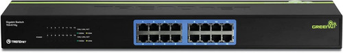 Switch Trendnet Teg-s16g De 16 Puertos Gigabit Greennet Rack