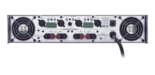 Amplificador Backstage Hcfpro 4.20 Msi Sy Color Plateado Potencia De Salida Rms 800 W