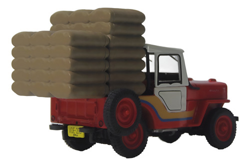 Jeep Willys Cj-3b Cafetero Colombia Escala 1:43 Ixo