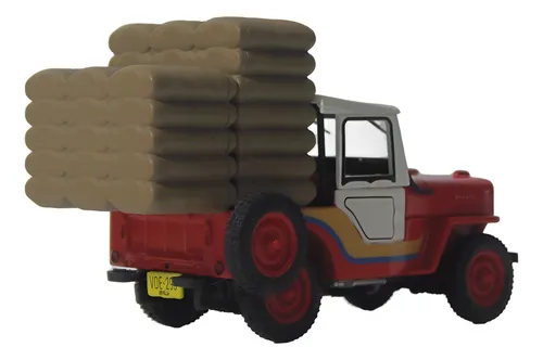 Jeep Willys Cj-3b Cafetero Colombia Escala 1:43 Ixo