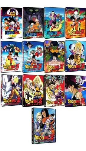 Dragon Ball Z Paquete De 13 Trece Peliculas En Dvd | MercadoLibre