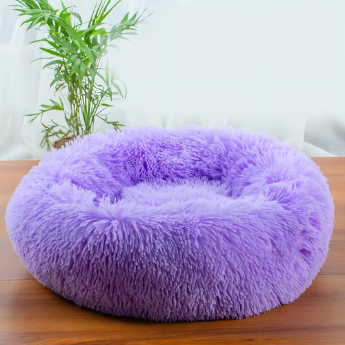 Camas Perros Cama Para Mascotas Cama Antiestres Cama 50 Cm Color Violeta