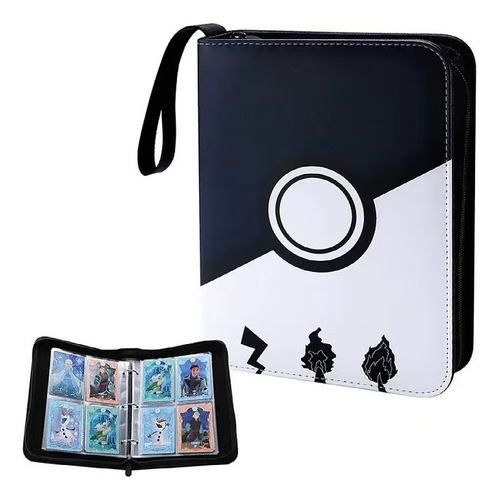 Tarjetero Pokémon 4 Bolsillos 400 Cartas Álbum Ff