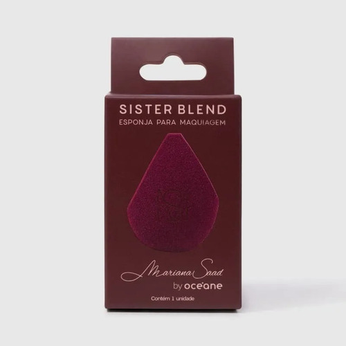 Esponjinha Mari Saad Flat Blend + Esponja Sister Blend Kit