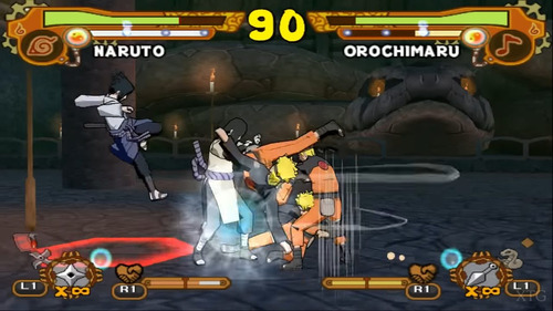 Naruto Shippuden: Ultimate Ninja 5 Ps2 Físico