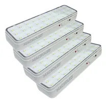Comprar Pack X 4 Luz Emergencia 30 Leds 8hs De Autonomía  Macroled