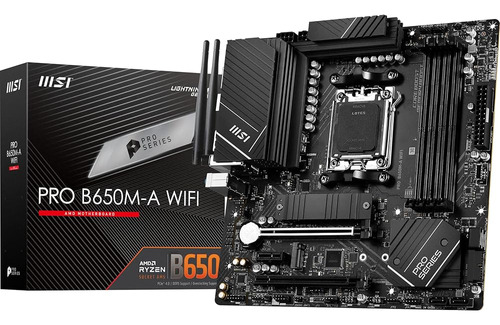 Placa Base Msi Pro B650m-a Wifi Proseries (amd Am5, Matx, Dd