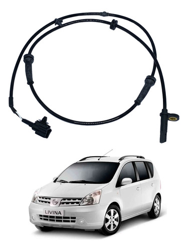 Sensor Abs Dianteiro Nissan Livina 1.6 1.8 2010 A 2014