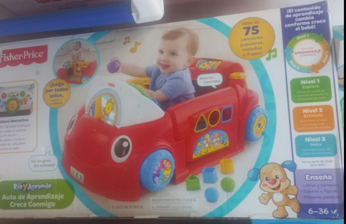 Carrito De Aprendizaje Fisher Price Rojo Caja Sellada Nue! (Usado)