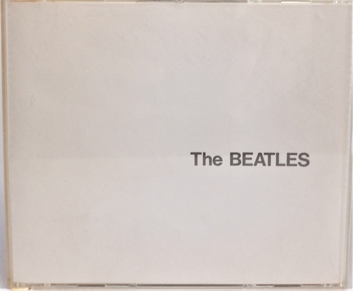Cd The Beatles White Album Duplo Importado Uk 1987 Impecável