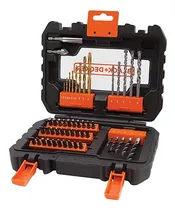 Comprar Jogo De Furar E Parafusar 50 Peças A7232-xj Black+decker