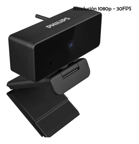 Camara Webcam Philips P406b 1080p Full Hd 30 Pfs Usb Con Mic