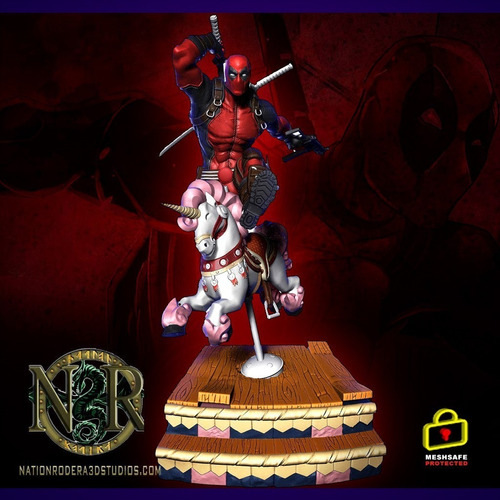 Archivo Stl Impresión 3d - Deadpool - Nation Rodera