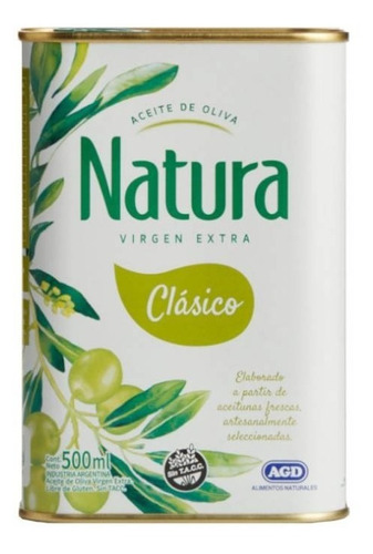 Aceite De Oliva Virgen Extra Natura Pack 2x500 Ml