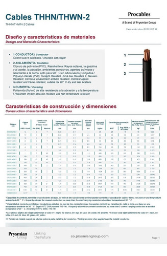 Imagen 2 de 3 de Cable Calibre 14 Awg Numero 14 7 Hilos X 100m Procables Rojo