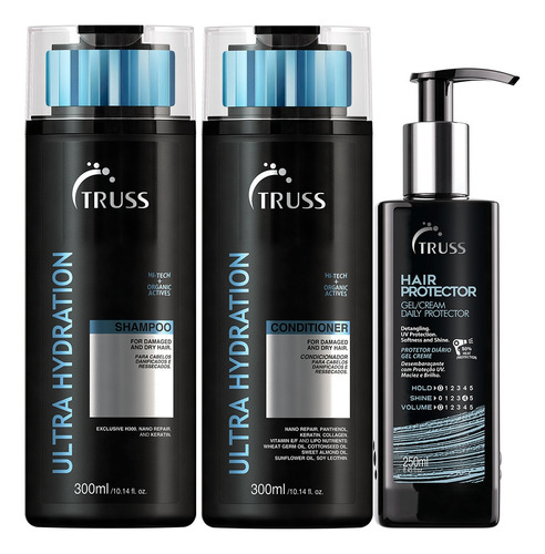 Truss Shampoo E Cond. Ultra Hidratante + Hair Protector