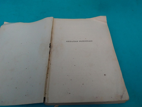 Mercurio Peruano: Libro Oxidacion Elementos En Acuosos L120