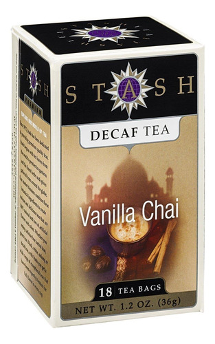 Chai Vanilla Tea Decaf 18 Bolsas