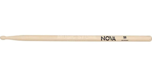 Nova By Vic Firth Classic 5b Palillos Con Punta De Madera