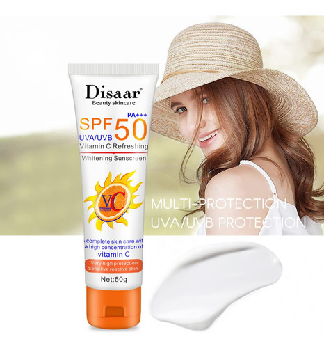 Protector Solar Spf 50, Refrescante Protector Solar Facial N