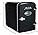 Mininevera Retro Para 6 Latas, Color Negro, 4.24 Litros