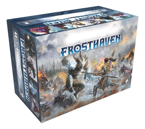 Juego De Mesa Frosthaven De Cephalofair Games, De 1 A 4 Juga