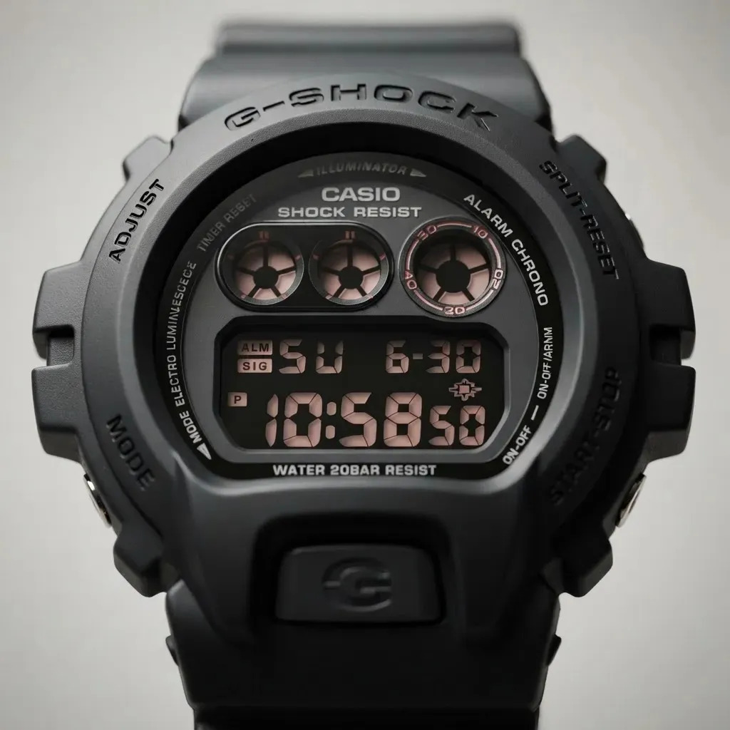 Relógio Casio G-shock Digital Masculino Dw-6900ms-1dr