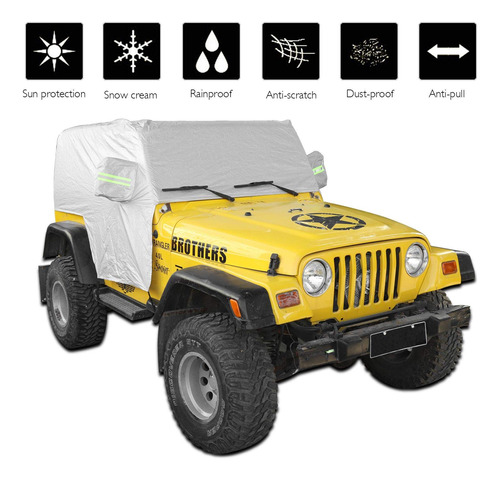 Funda Coche Jeep Resistente Intemperie Para Protegere