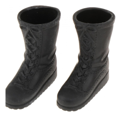 5 Botas De Figura A Escala 1/6, Minibotas Informales Para