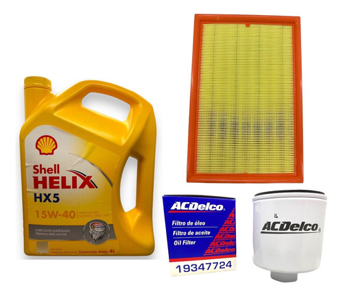 Kit Service Aceite Hx5 + 2 Filtros Vw Fox Suran 2004 A 2010