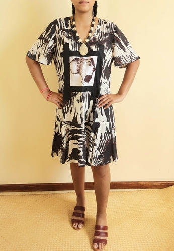 Imagem 1 de 5 de Vestido Viscose Curto Paula