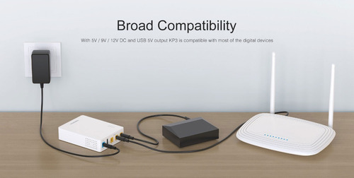 Imagen 2 de 4 de Mini Ups 10.000mah Fibra Optica Onu Router