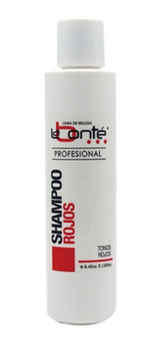 Shampoo Rojos La Bonte