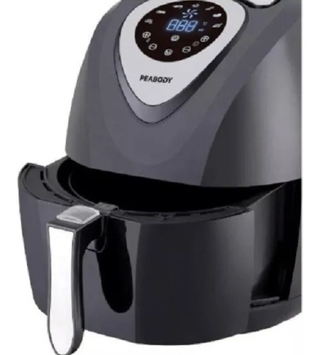 Imagen 2 de 12 de Freidora Sin Aceite Digital Mas Sana Peabody Pe-af612n