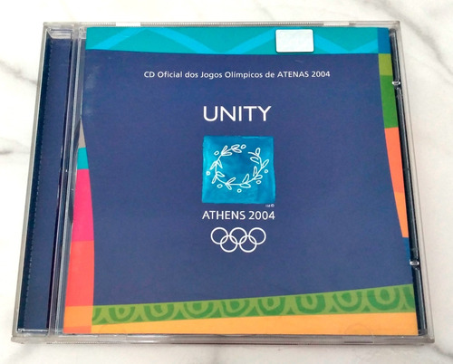 Cd Cd Oficial Dos Jogos Olímpicos De Atenas 2004 Unity Novo