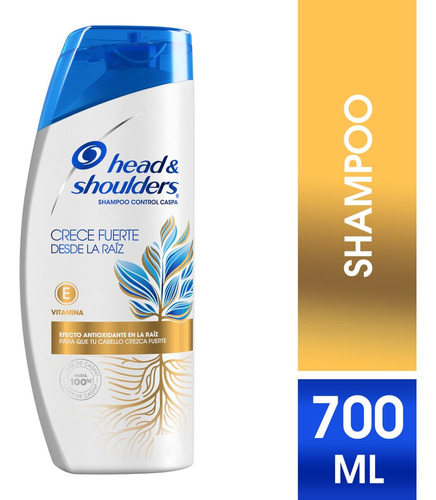 Shampoo Head & Shoulders Crece Fuerte X 700ml