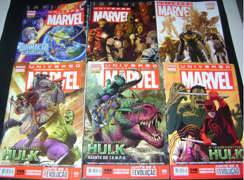 Coleção Hqs - Infinito - Universo Marvel - Volumes 4 Ao 13