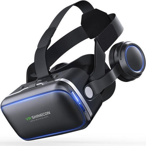 Imagen 1 de 6 de Lentes De Realidad Virtual 3d Gafas Vr Box + Audifonos