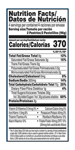 Tartas Kellogg's Pop Tarts Sabor Cereza 1 Caja De 384g