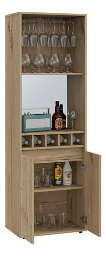 Mueble Bar Alto Prana 180 X 58 Rta 