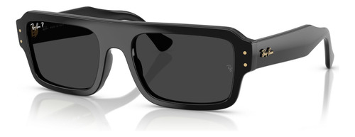 Lentes De Sol Lukas Negro Polarizados Ray-ban Rb4454667748