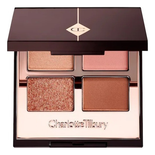 Charlotte Tilbury Luxury Eyeshadow Palette Sombra Pillow Talk - Rose-bud, Pink, Nude And Taupe