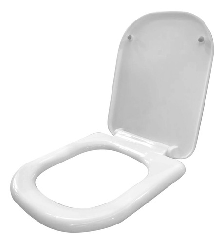 Imagen 1 de 10 de Tapa Inodoro Polipropileno Cuarzo Pringles Blanca