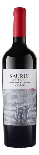 Vino Saurus Estate Malbec Caja X 6 X 750ml.