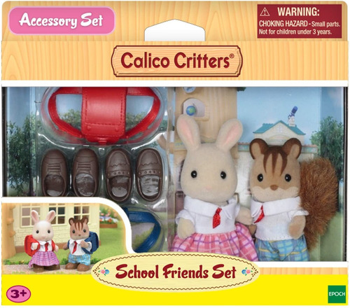 Calico Critters - Juego De Accesorios Escolares