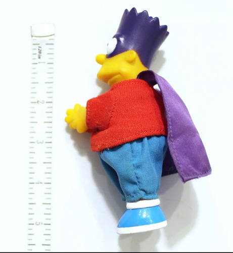 Los Simpsons Dandee De 1990 - Bart Simpson Bartman 10 Cm (Usado)