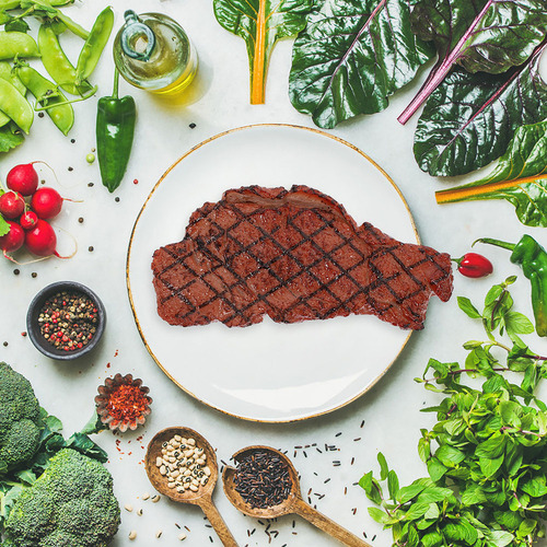 Navidad Carne Asada Cocida Falsa, Modelo De Comida Asada, 2