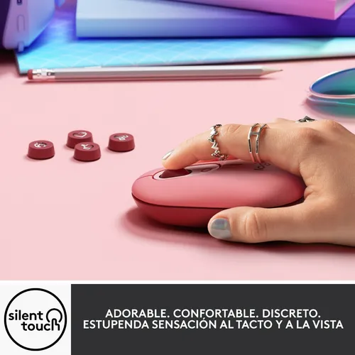 Mouse Inalambrico Logitech Pop Funcion Emoji Bluetooth Flow