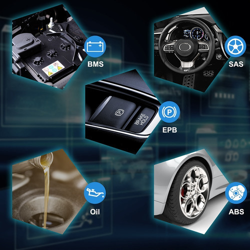 Ancel Fx3000 Obd2 Escáner Automotriz Profesional Abs Srs